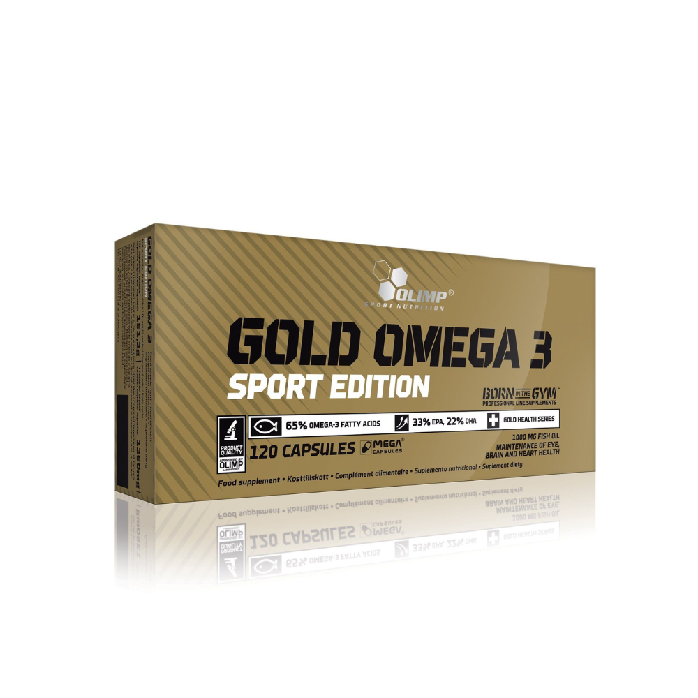 Gold Omega 3 Sport Edition – 120 Capsules
