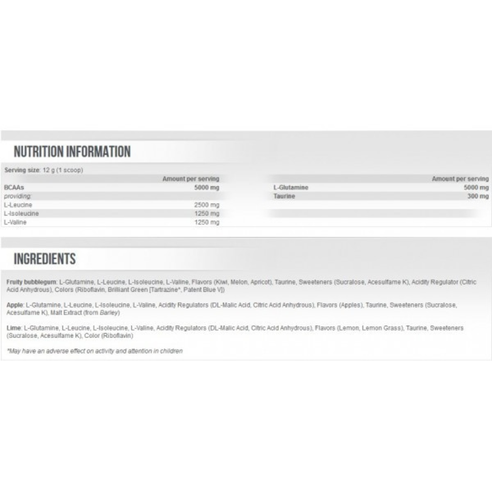 BCAA + Glutamine Xpress 600g - Image 2